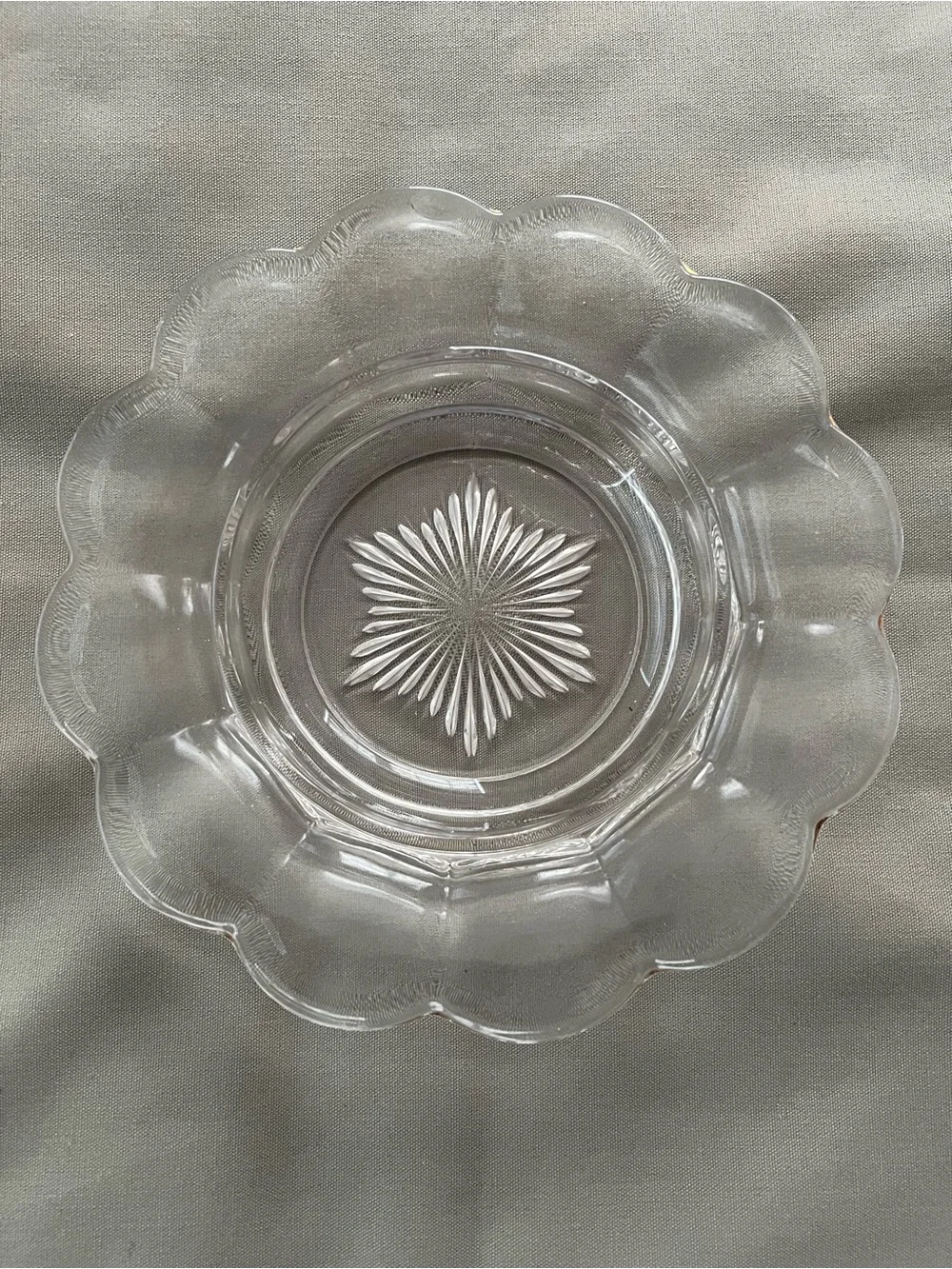 Vintage Mosser Glass Butter Cheese Dish Northwood Cherry & Cable Pattern